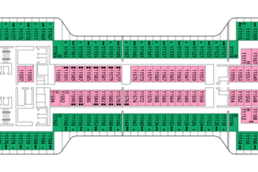 MSC Cruises MSC World Europa Deck Plan 11.png